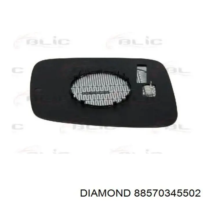 Зеркальный элемент водительского зеркала Diamond/DPA 88570345502 цена, от 8.16 USD