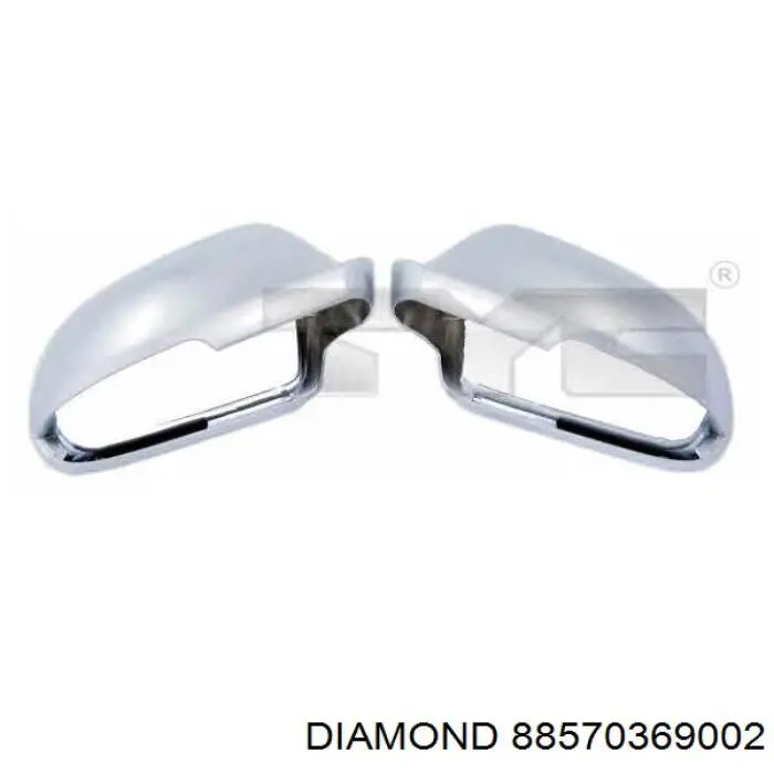 Зеркальный элемент водительского зеркала Diamond/DPA 88570369002 цена, от 5.70 USD