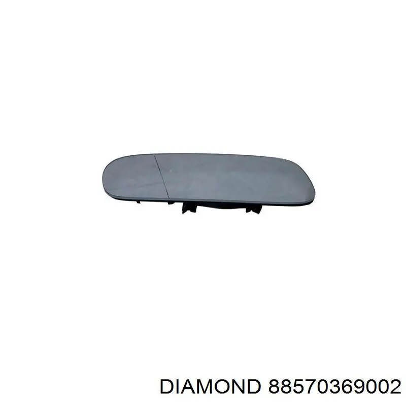 88570369002 Diamond/DPA зеркальный элемент зеркала заднего вида левого