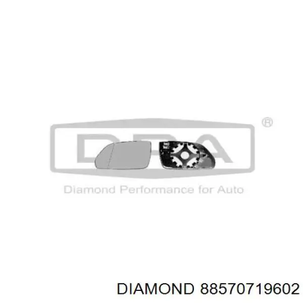 Стекло зеркала заднего вида, правого Diamond/DPA 88570719602 цена, от 4.79 USD