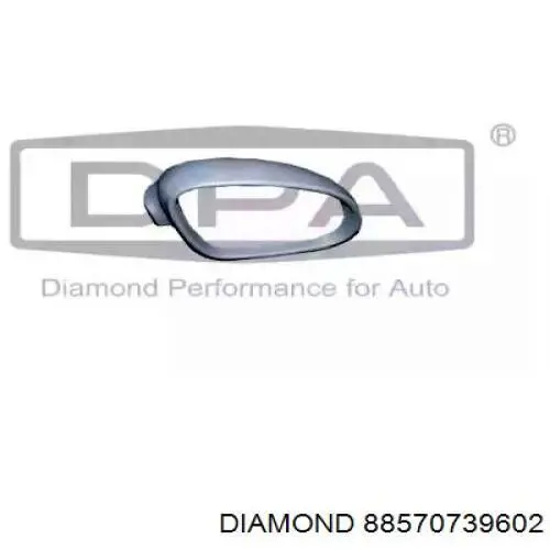 88570739602 Diamond/DPA накладка (крышка зеркала заднего вида правая)