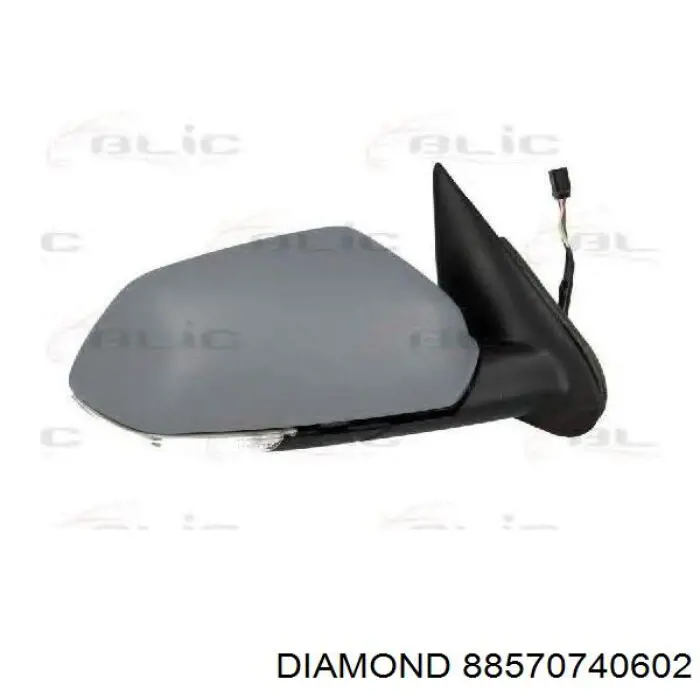 Купить 88570740602 Diamond/DPA Боковое зеркало заднего вида правое