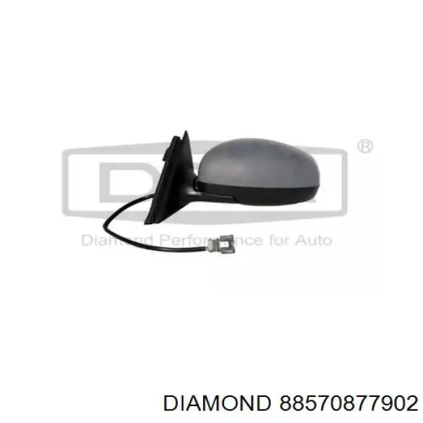 88570877902 Diamond/DPA espelho de retrovisão esquerdo