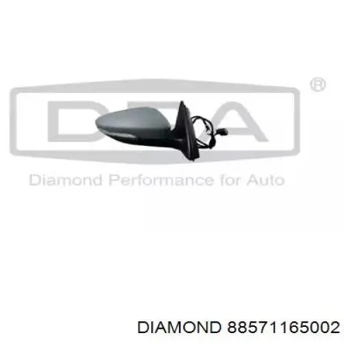 88571165002 Diamond/DPA Зеркало заднего вида правое