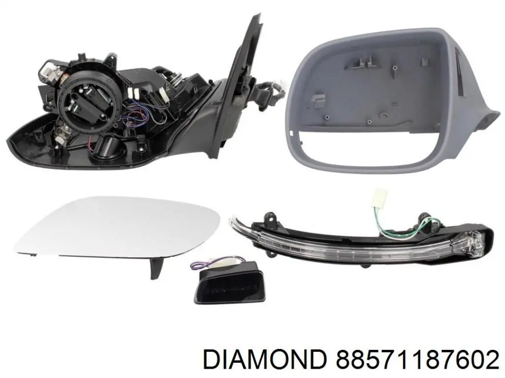 Накладка левого бокового зеркала Diamond/DPA 88571187602 цена, от 36.42 USD