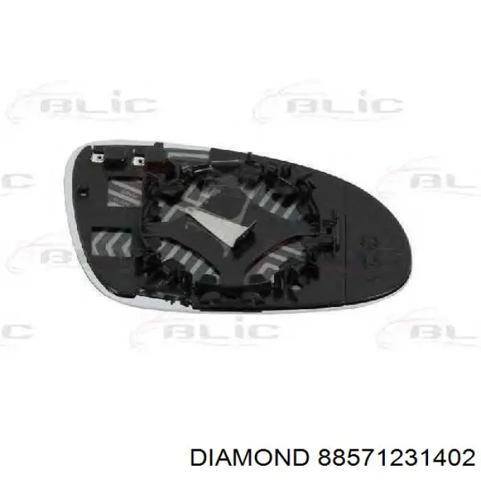 Купить 88571231402 Diamond/DPA Стекло зеркала заднего вида, левого