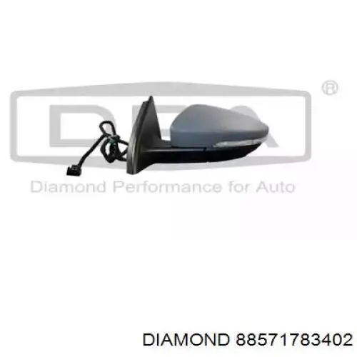 Зеркало заднего вида, левое Diamond/DPA 88571783402 цена, от 77.08 USD