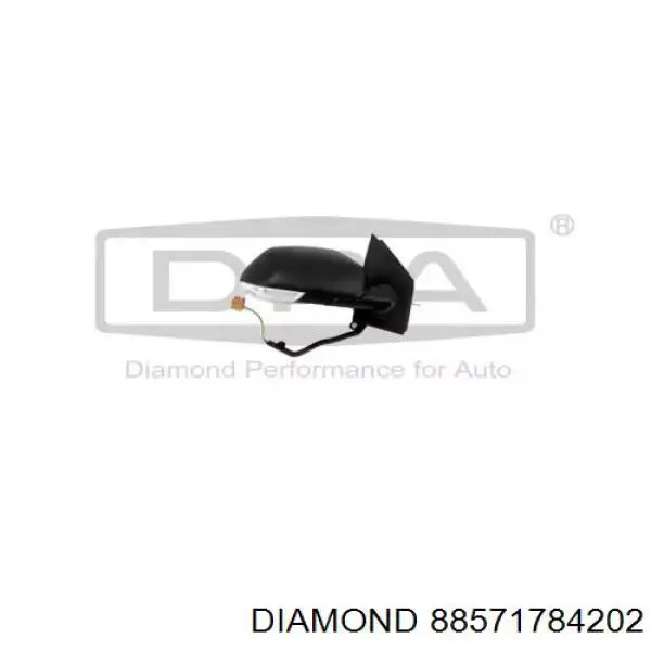 88571784202 Diamond/DPA накладка (крышка зеркала заднего вида правая)