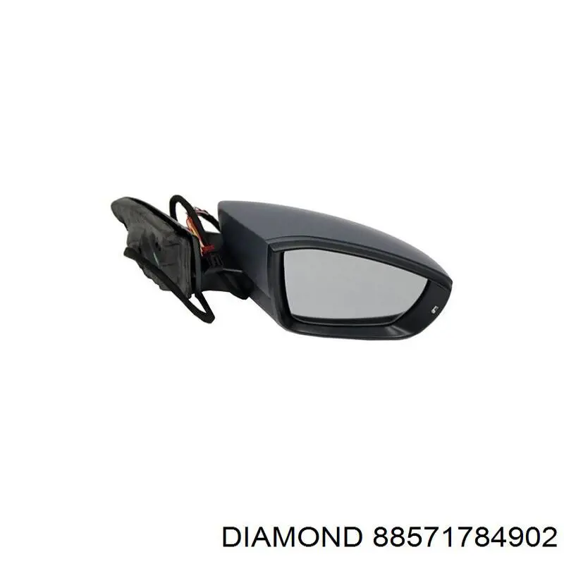 Корпус зеркала заднего вида левого (внутрення часть) Diamond/DPA 88571784902 цена, от 78.84 USD