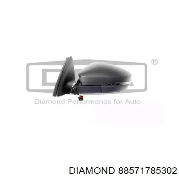 88571785302 Diamond/DPA Корпус левого зеркала заднего вида
