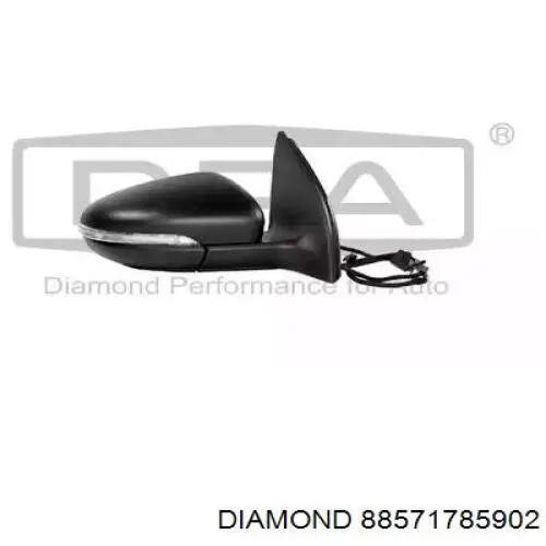 88571785902 Diamond/DPA накладка (крышка зеркала заднего вида правая)