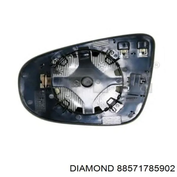 Купить 88571785902 Diamond/DPA Накладка/крышка зеркала заднего вида, правая