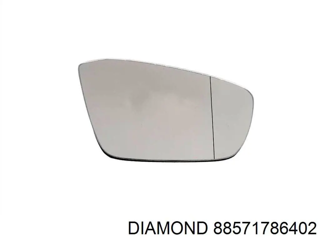 Стекло зеркала заднего вида, правого Diamond/DPA 88571786402 цена, от 8.83 USD