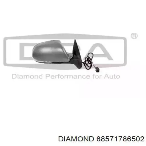 88571786502 Diamond/DPA накладка (крышка зеркала заднего вида левая)