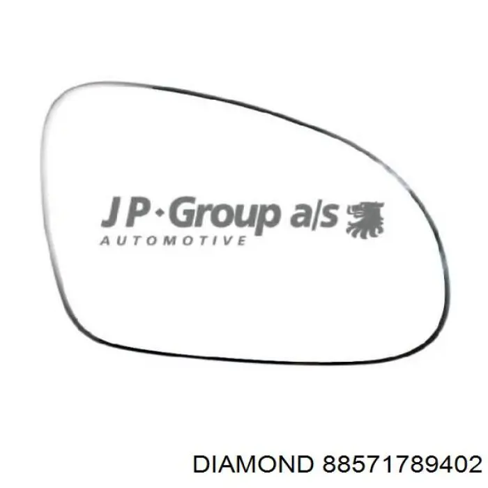 Зеркальный элемент водительского зеркала Diamond/DPA 88571789402 цена, от 11.70 USD