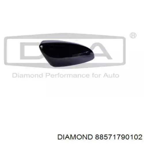 88571790102 Diamond/DPA накладка (крышка зеркала заднего вида правая)