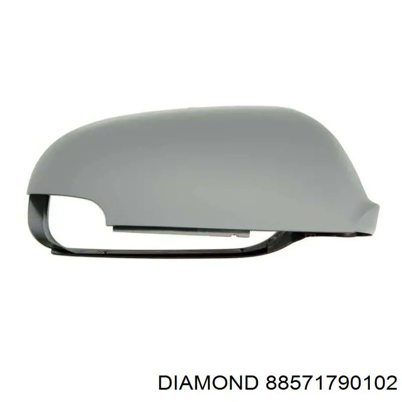 Купить 88571790102 Diamond/DPA Накладка/крышка зеркала заднего вида, правая