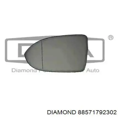 Зеркальный элемент водительского зеркала Autotechteile 3857073 цена, от 12.31 USD