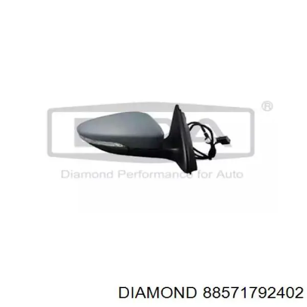 Наружное зеркало правое Diamond/DPA 88571165002 цена, от 33.24 USD