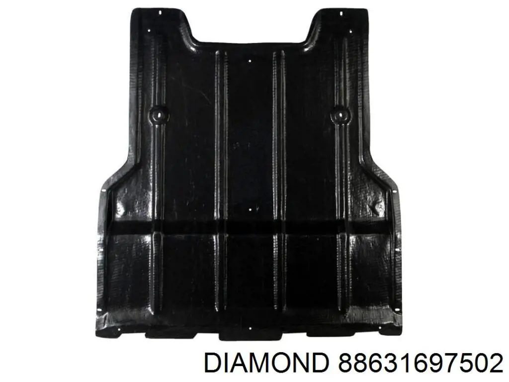 Protección motor trasera 88631697502 Diamond/DPA