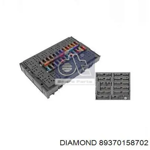 Caja de fusibles 89370158702 Diamond/DPA