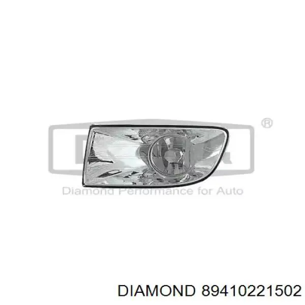 Фара противотуманная, правая Diamond/DPA 89410221502 цена, от 19.89 USD
