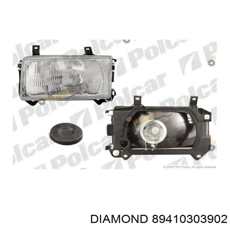Фара левая Diamond/DPA 89410303902 цена, от 39.97 USD