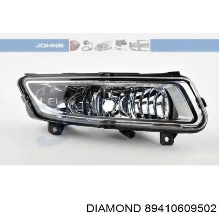Фара противотуманная, правая Diamond/DPA 89410609502 цена, от 40.94 USD