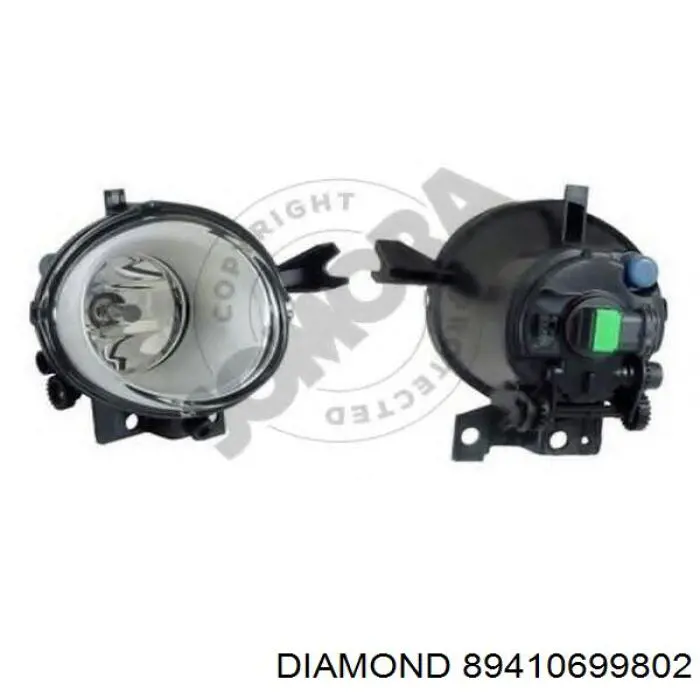 Фара противотуманная, правая Diamond/DPA 89410699802 цена, от 34.35 USD