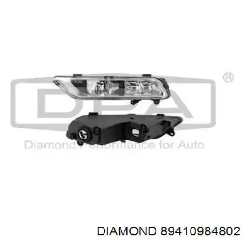 Фара противотуманная левая DIAMOND 89410984802