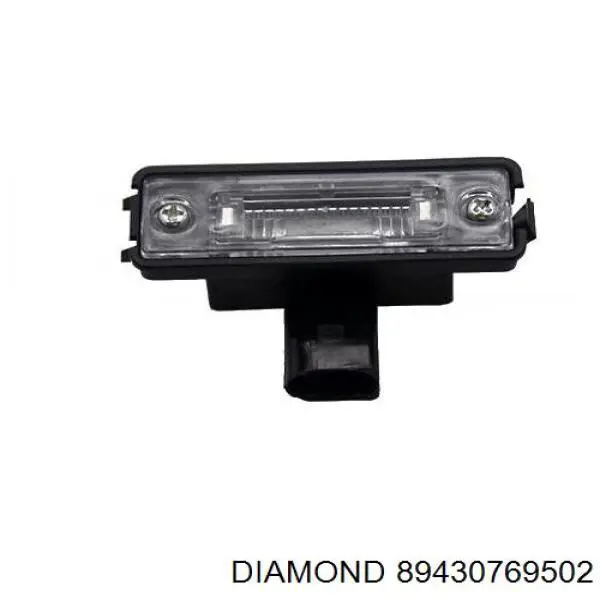 89430769502 Diamond/DPA lanterna da luz de fundo de matrícula traseira