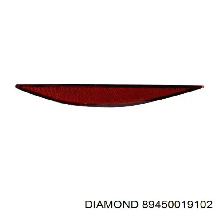 Купить 89450019102 Diamond/DPA Правый катафот заднего бампера