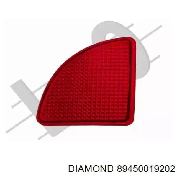 Левый отражатель заднего бампера Diamond/DPA 89450019202 цена, от 3.70 USD