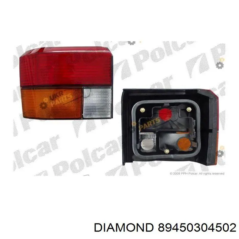 Задняя левая фара Diamond/DPA 89450304502 цена, от 19.44 USD