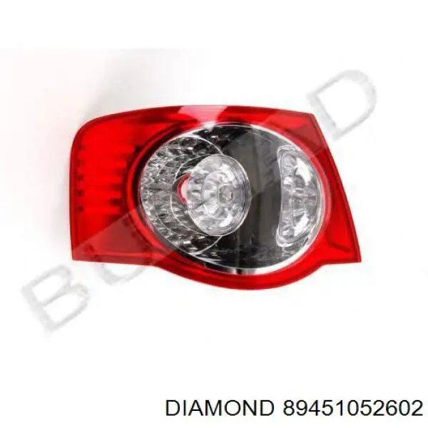 Фонарь задний правый, внутренний Diamond/DPA 89451052602 цена, от 40.31 USD
