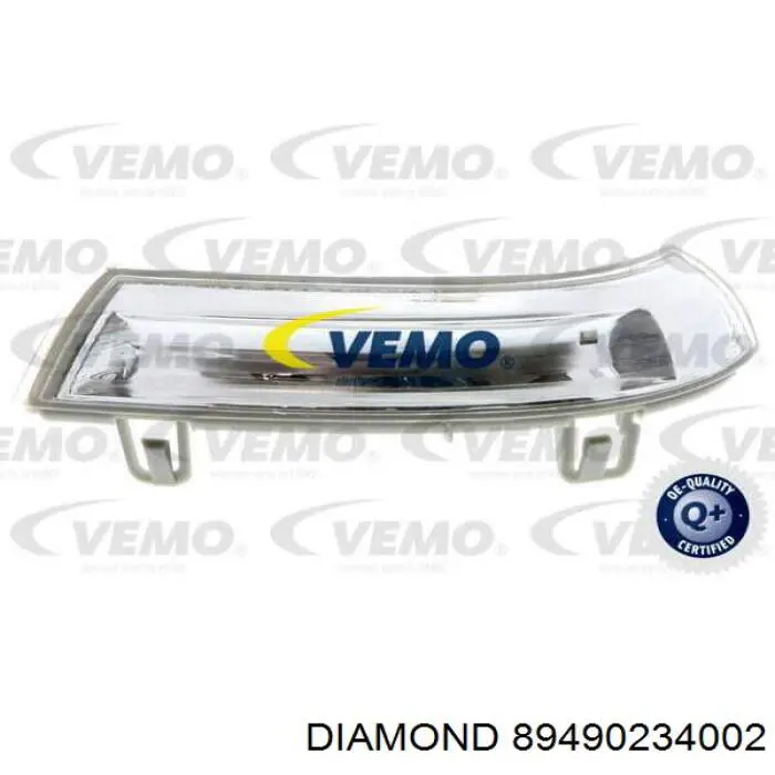 Luz intermitente de retrovisor exterior derecho 89490234002 Diamond/DPA