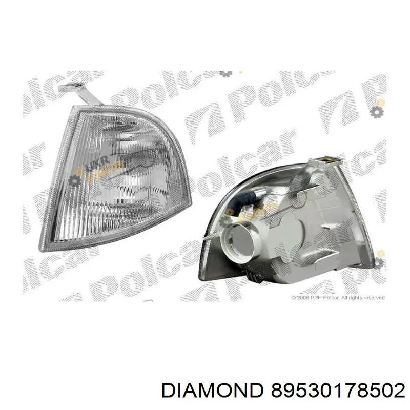 Правый указатель поворота Diamond/DPA 89530178502 цена, от 6.81 USD