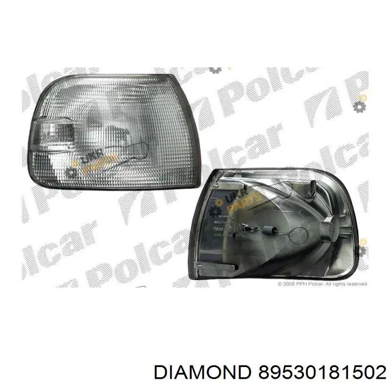 Левый указатель поворота Diamond/DPA 89530181502 цена, от 7.24 USD