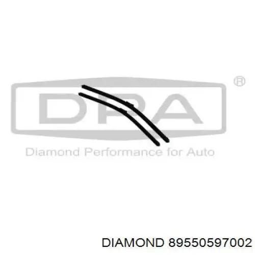 89550597002 Diamond/DPA Щетки лобового стекла