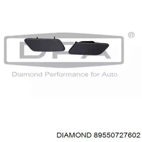 89550727602 Diamond/DPA накладка форсунки омывателя фары передней