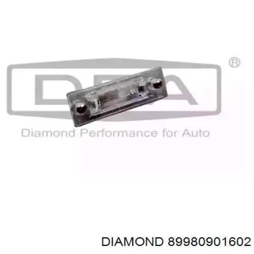 Фонарь подсветки номерного знака 89980901602 Diamond/DPA