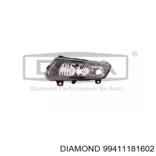 Фара противотуманная правая 99411181602 Diamond/DPA