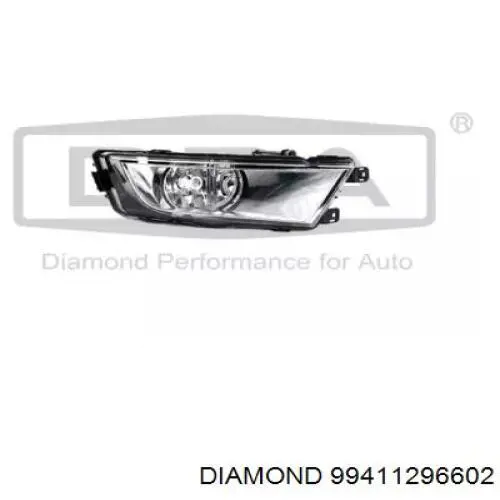 Фара противотуманная правая 99411296602 Diamond/DPA