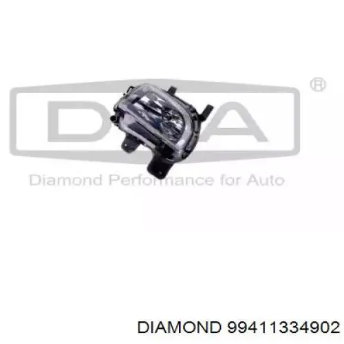 Фара противотуманная левая 99411334902 Diamond/DPA