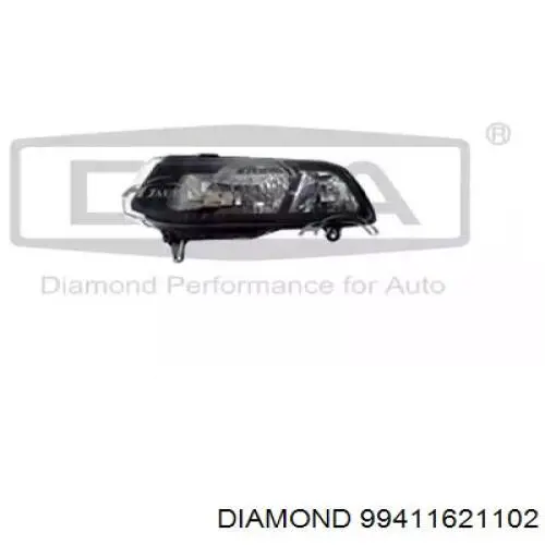 Фара противотуманная левая DIAMOND 99411621102