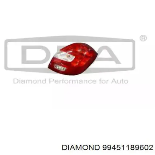 Фонарь задний правый 99451189602 Diamond/DPA