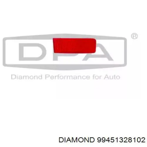 99451328102 Diamond/DPA retrorrefletor (refletor do pára-choque traseiro direito)