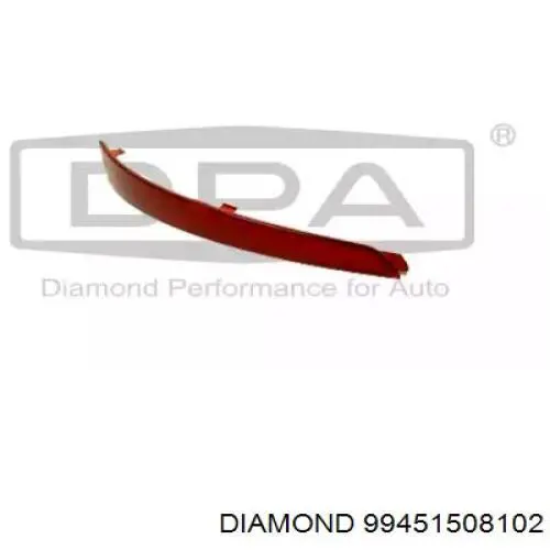 Левый отражатель заднего бампера Diamond/DPA 99451508102 цена, от 5.44 USD
