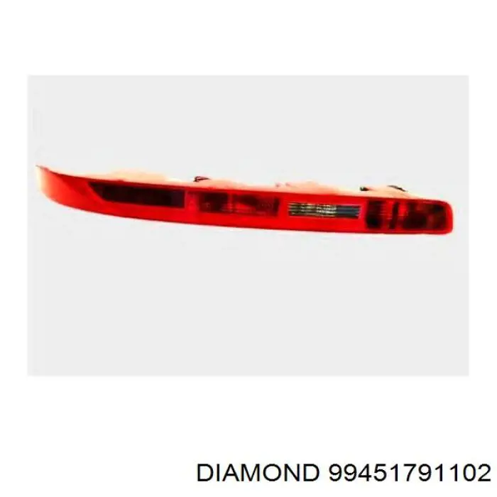 Задняя левая фара Diamond/DPA 99451791102 цена, от 220.32 USD
