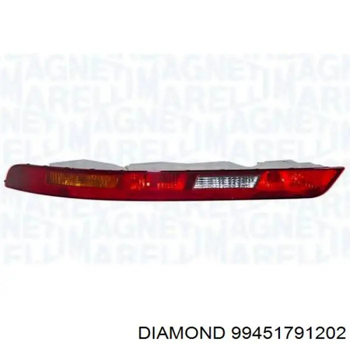 Фонарь заднего бампера правый Diamond/DPA 99451791202 цена, от 54.05 USD